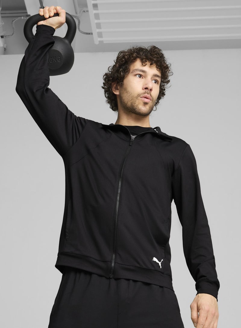 بوما جاكيت بسحاب كامل للرجال من تشكيلة CLOUDSPUN - Image 1